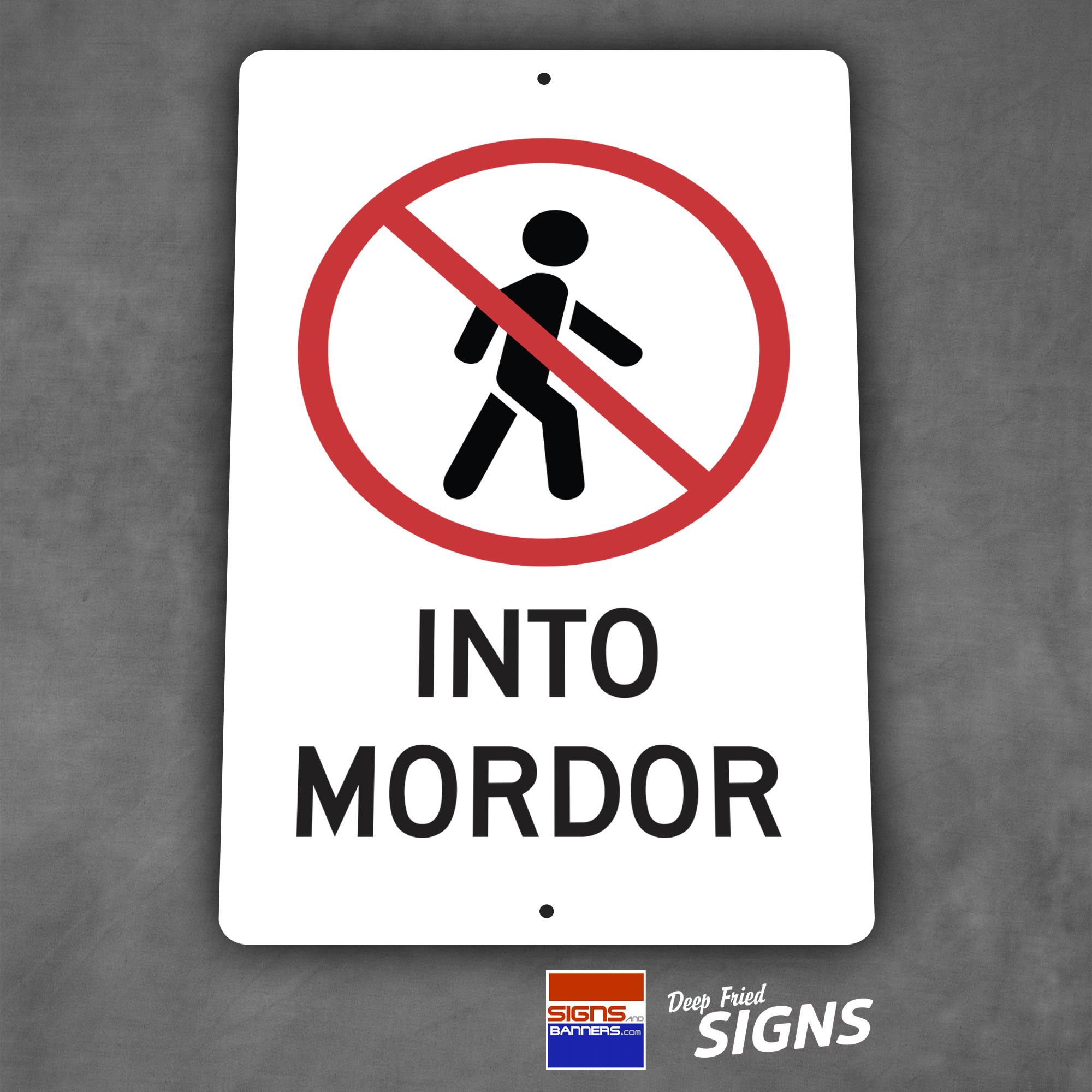Don't Walk Into Mordor